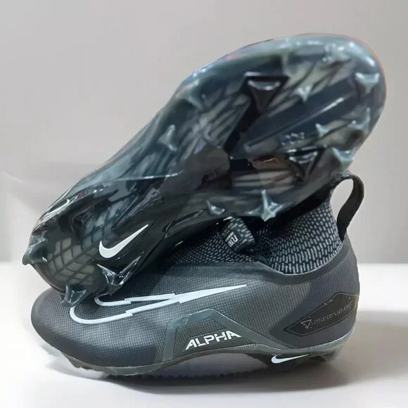 Nike Alpha Menace Elite 3 Flyknit Football Cleats Black CT6648-010 Men S… - Picture 5 of 5